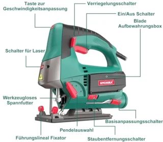 Decoupeerzaag 800W