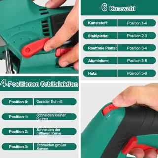 Decoupeerzaag 800W