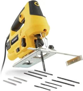 Decoupeerzaag 800W geel