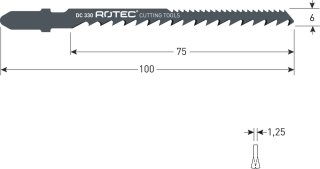 De Decoupeerzaag DC330 (set van 5) - 5200330 in één oogopslag