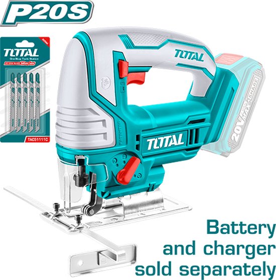 Decoupeerzaag Lithium Ion Losse Body met 5 Zaagbladen