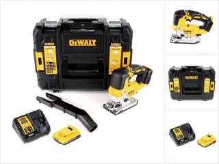 DeWalt DCS334 D1 accu-pendeldecoupeerzaag 18V + accu 2.0Ah + lader + TSTAK