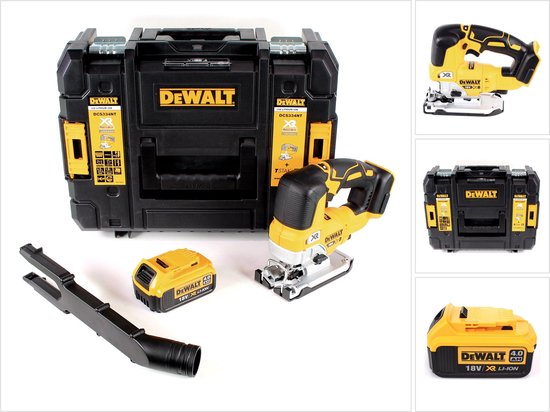 DeWalt DCS334NT accu-pendeldecoupeerzaag 18V 4.0Ah TSTAK