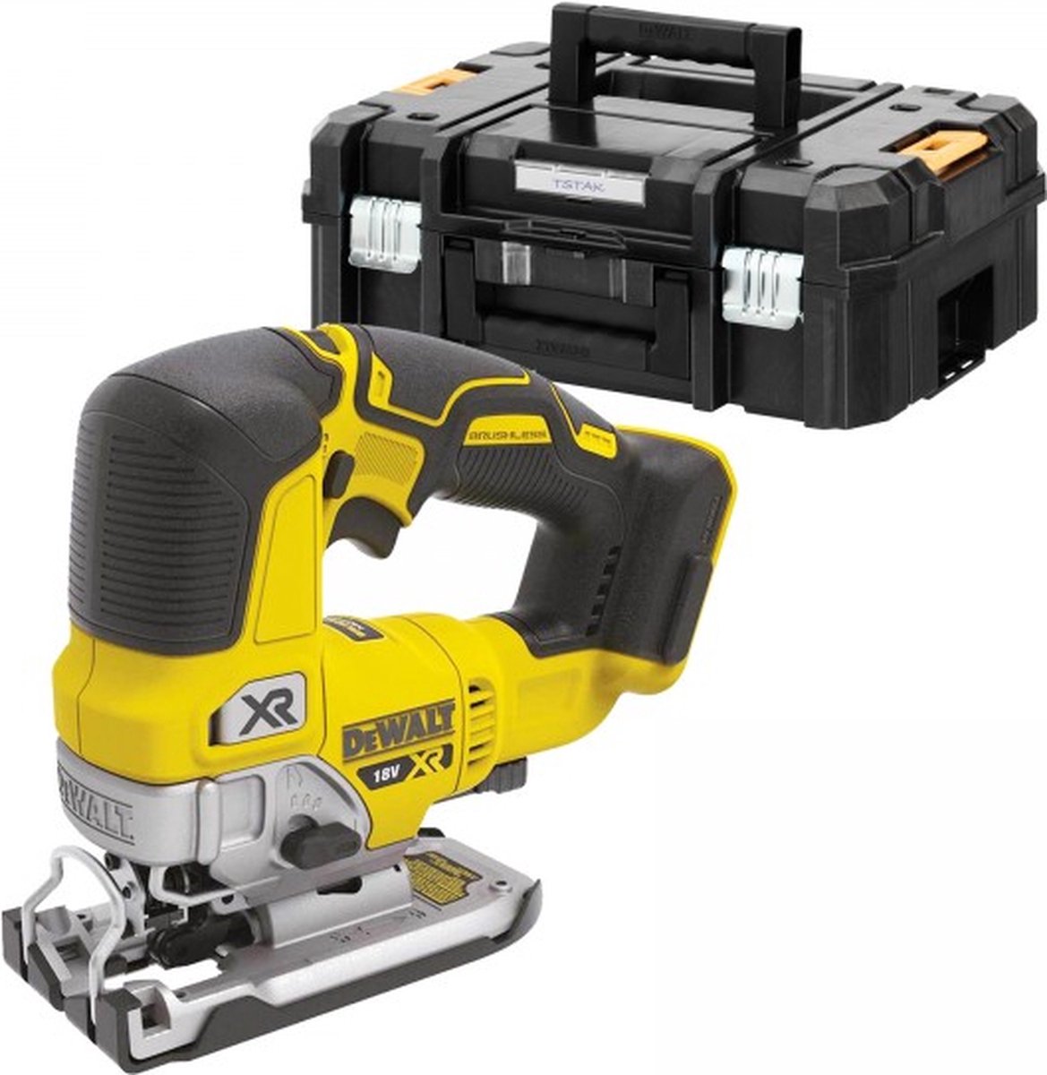 DeWalt DCS334NT-XJ decoupeerzaag accu