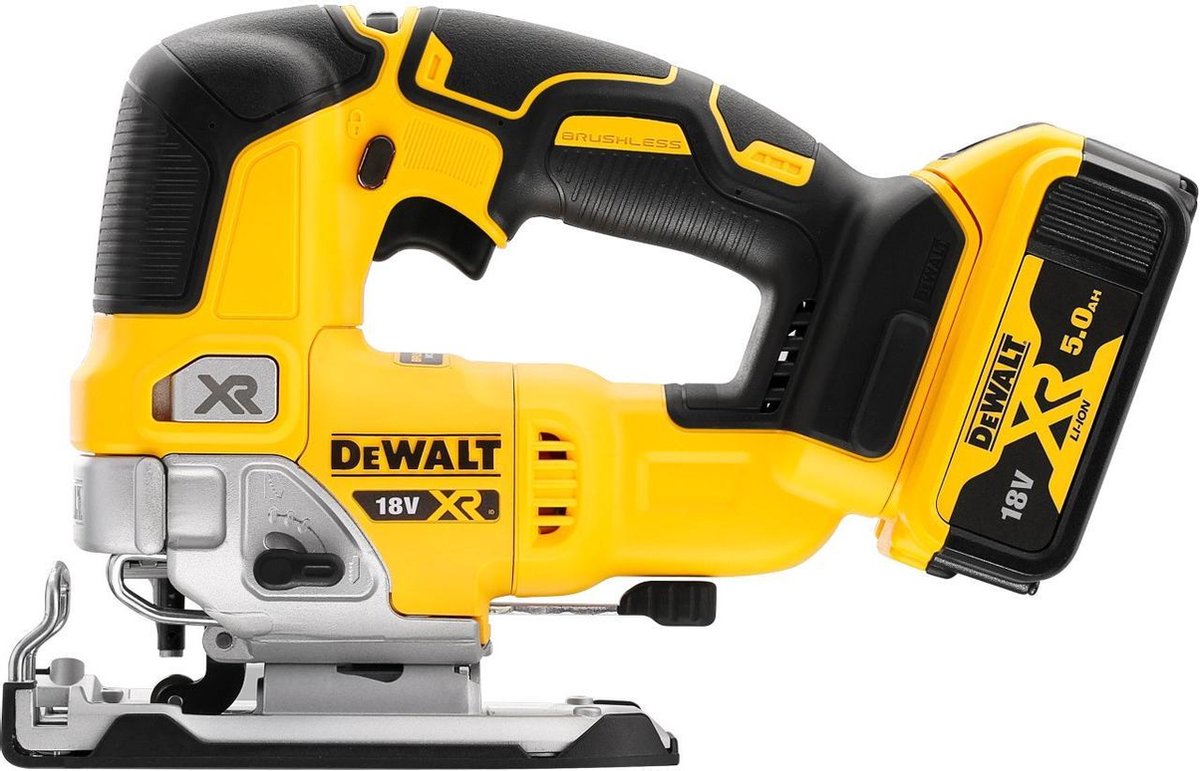DeWALT DCS334P2 Accu Decoupeerzaag 18V 5,0Ah Li-ion TSTAK