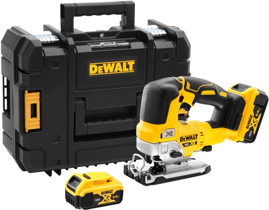 DeWALT DCS334P2 Accu Decoupeerzaag 18V 5,0Ah Li-ion TSTAK