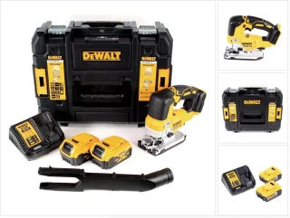 DeWalt DCS334P2 accu-pendeldecoupeerzaag 18V 2x5.0Ah TSTAK