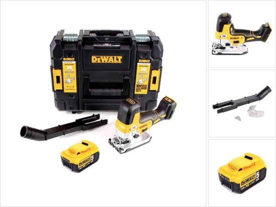 DeWalt DCS335 NT accudecoupeerzaag 18V + accu 5.0 Ah in TSTAK review