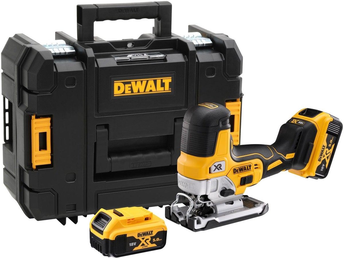 DeWALT DCS335P2 Accu Decoupeerzaag 18V 5,0Ah Li-ion TSTAK