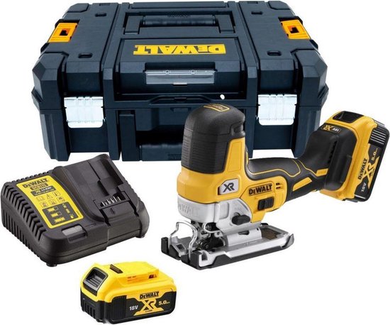 DeWALT DCS335P2 Accu Decoupeerzaag 18V 5,0Ah Li-ion TSTAK