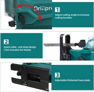 Drillpro Decoupeerzaag 18V