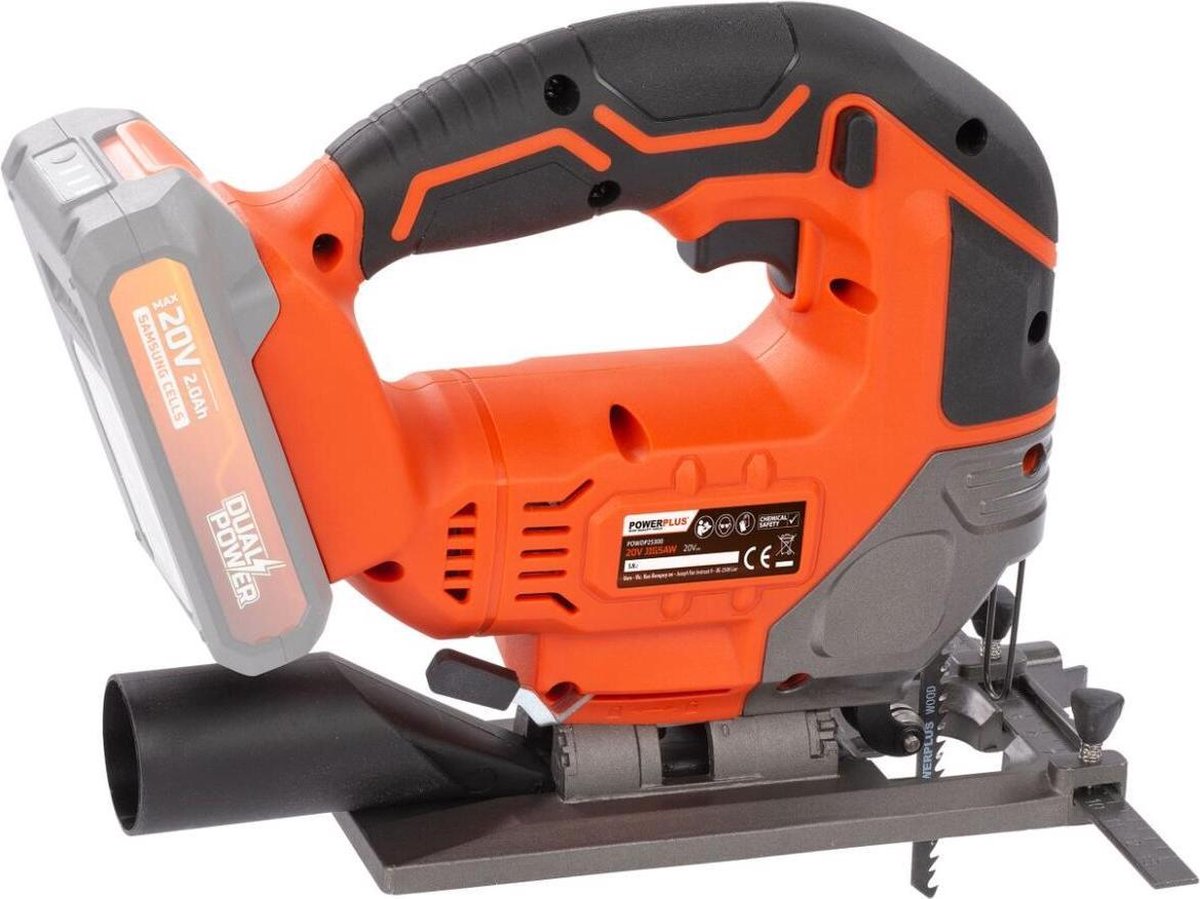 Wat vinden we goed aan de Dual Power POWDP25300 decoupeerzaag 20V zonder accu en lader