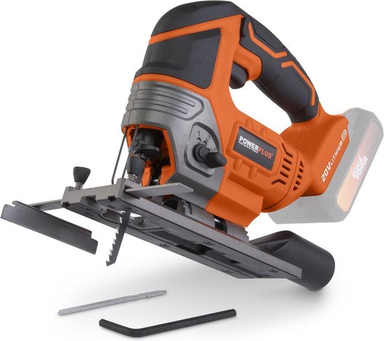 Dual Power POWDP25300 decoupeerzaag 20V zonder accu en lader review