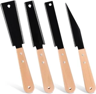 Dubbelzijdige trekzaag - handzaag set