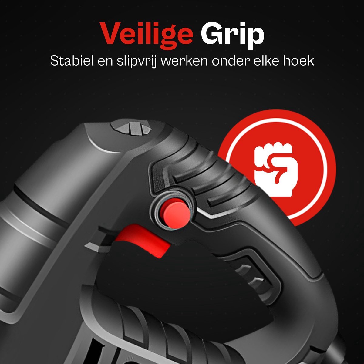 Éénsnelheid Decoupeerzaag 600W 2 kg 2m kabel