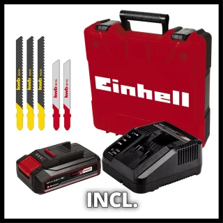 Einhell TC-JS 18 Li Kit Accu Decoupeerzaag Power X-Change 18V
