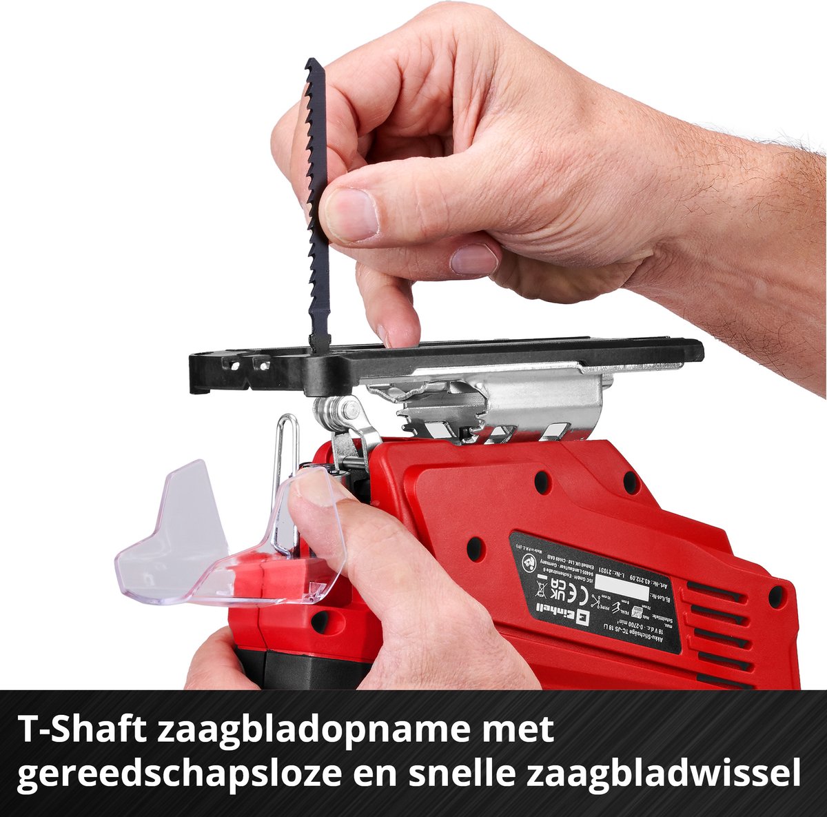 Einhell TC-JS 18/70 Li Kit Accu Decoupeerzaag Power X-Change 18V