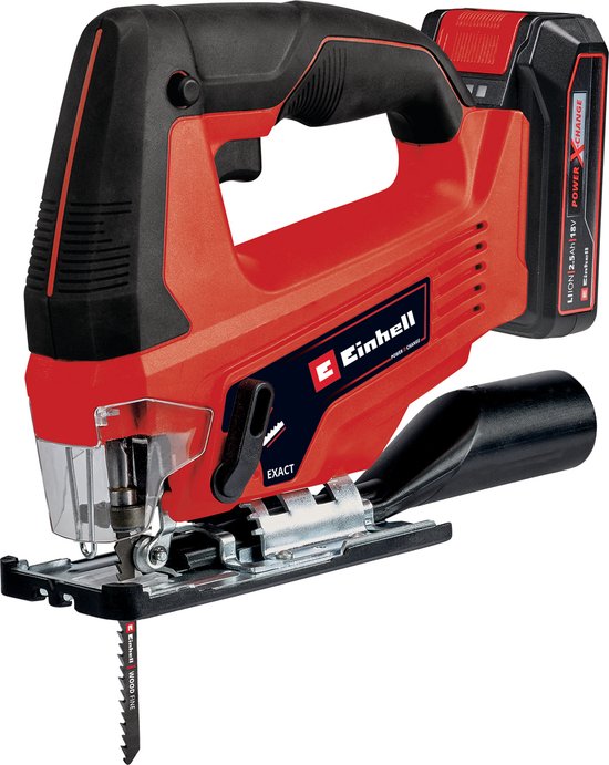 Einhell TC-JS 18/70 Li Kit Accu Decoupeerzaag Power X-Change 18V