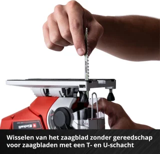 Einhell TE-JS 18 Li Solo Accu Decoupeerzaag Power X-Change