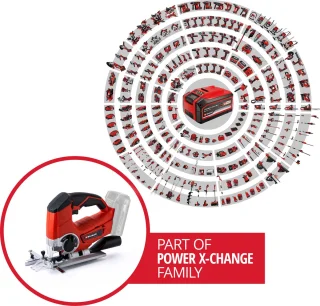 Einhell TE-JS 18 Li Solo Accu Decoupeerzaag Power X-Change