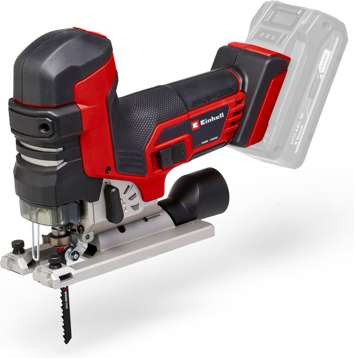 Einhell TP-JST 18/135 Li BL Solo Accu Decoupeerzaag