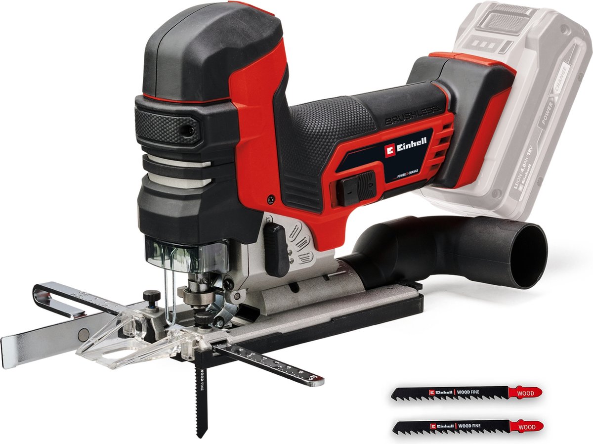 Einhell TP-JST 18/135 Li BL Solo Accu Decoupeerzaag