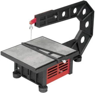 Elektrische zaag compact 100mm blad zwart
