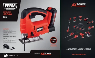 FERM AX-POWER JSM1033 2.0 Accu-decoupeerzaag