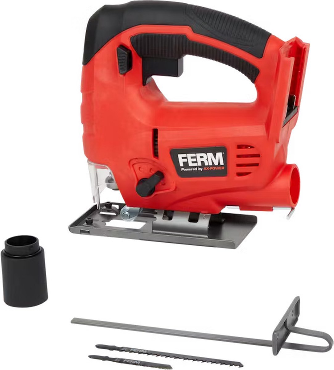FERM AX-POWER JSM1033 20V accu decoupeerzaag zonder accu en lader