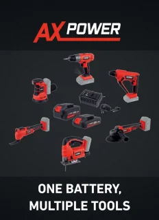 FERM AX-POWER JSM1037 Accu decoupeerzaag 20V