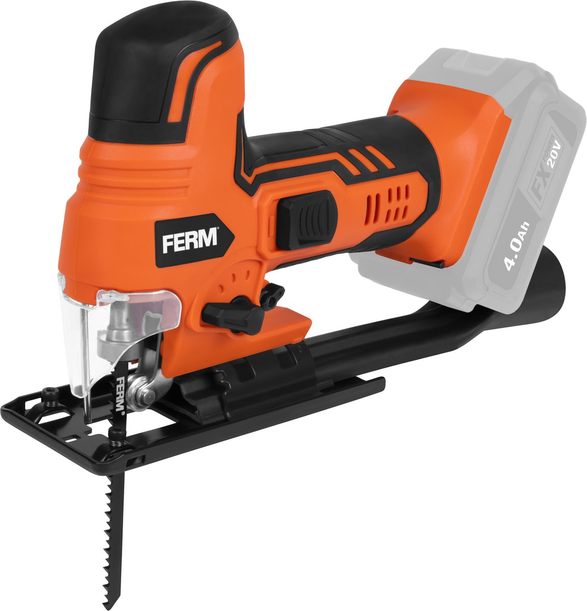 FERM AX-POWER JSM1040 draadloze decoupeerzaag zonder accu en lader