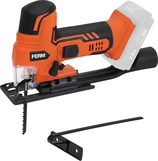 FERM AX-POWER JSM1040 draadloze decoupeerzaag zonder accu en lader