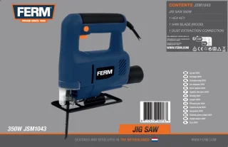 FERM JSM1043 Decoupeerzaag 350W
