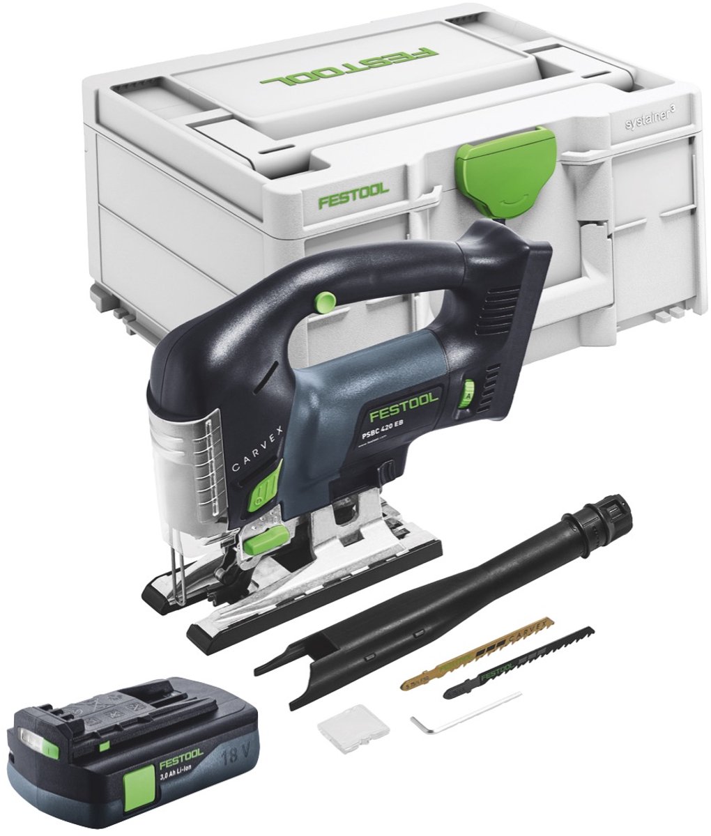 Festool CARVEX PSBC 420-Basic accu-pendeldecoupeerzaag 18V 120mm