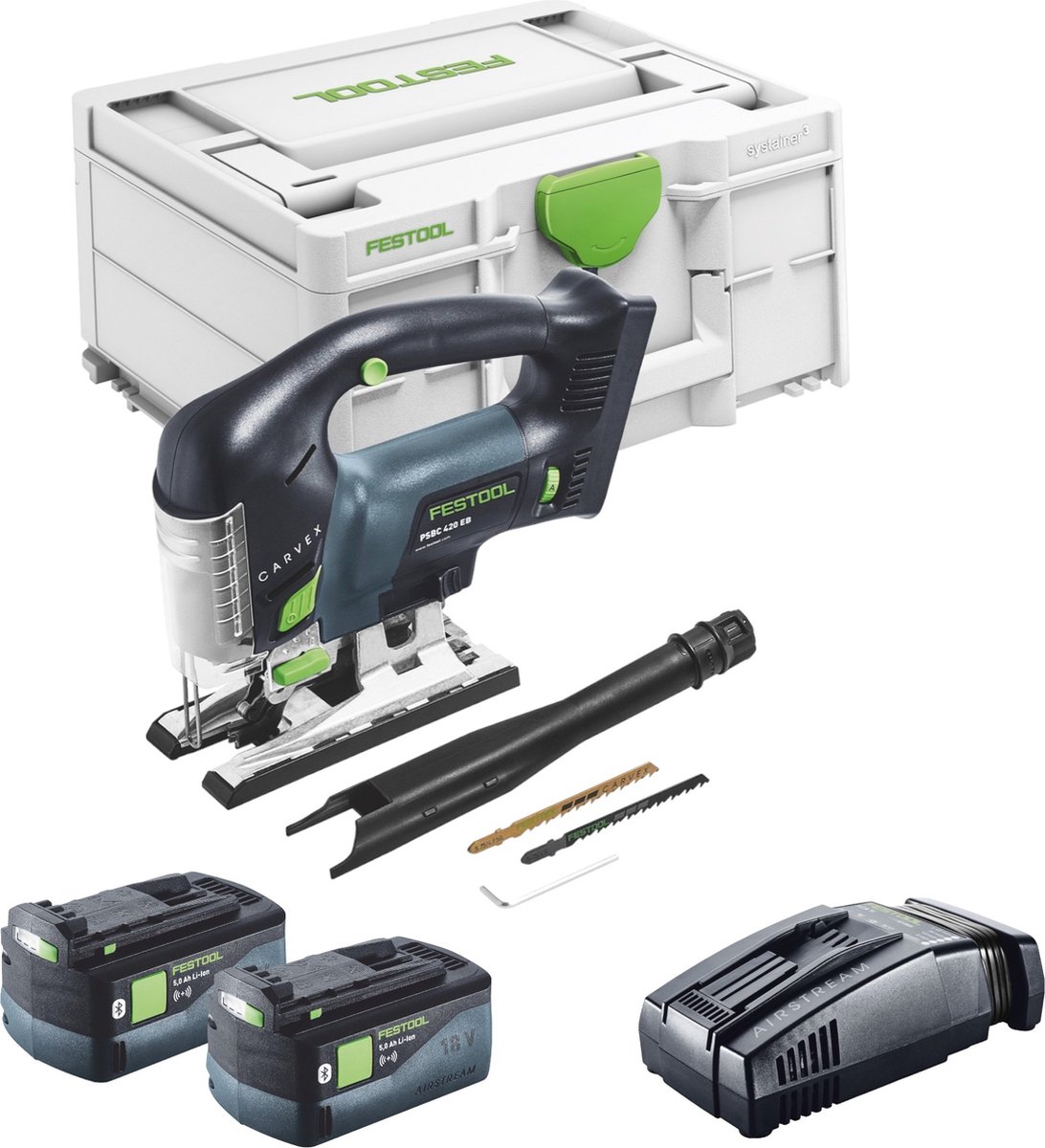 Festool CARVEX PSBC 420 EB-Basic accu-pendeldecoupeerzaag 18V