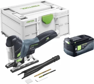 Festool CARVEX PSC 420-Basic accu-pendeldecoupeerzaag 18V 120 mm + accu 5.0 Ah + Systainer