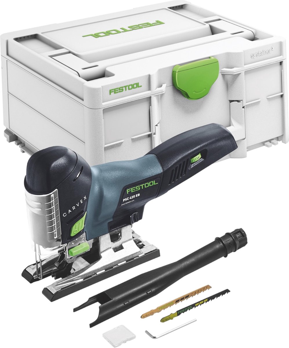 Festool CARVEX PSC 420 EB-Basic accu-pendeldecoupeerzaag 18 V