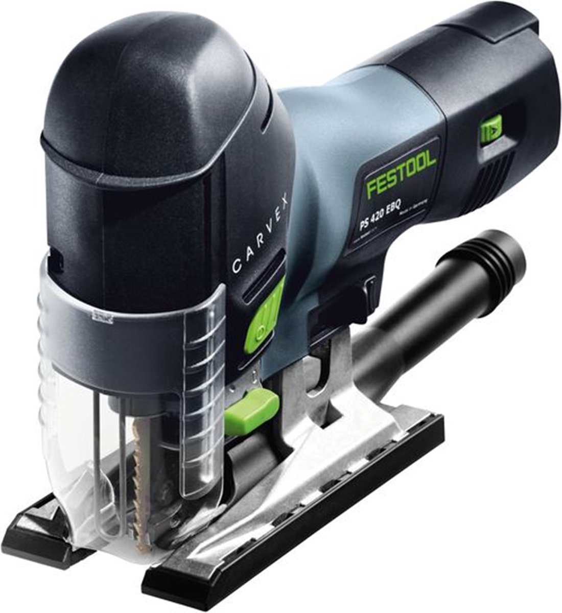 Wat vinden we goed aan de Festool PS 420 EBQ-Plus Decoupeerzaagmachine 550W in Systainer