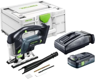 Festool PSBC 420 EB-Basic accu pendelzaag 18 V + 1x accu 4,0 Ah + oplader + Systainer