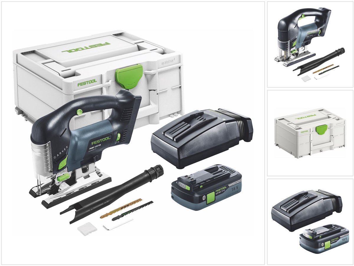 Festool PSBC 420 HPC4,0 EBI-Plus Accu Decoupeerzaag