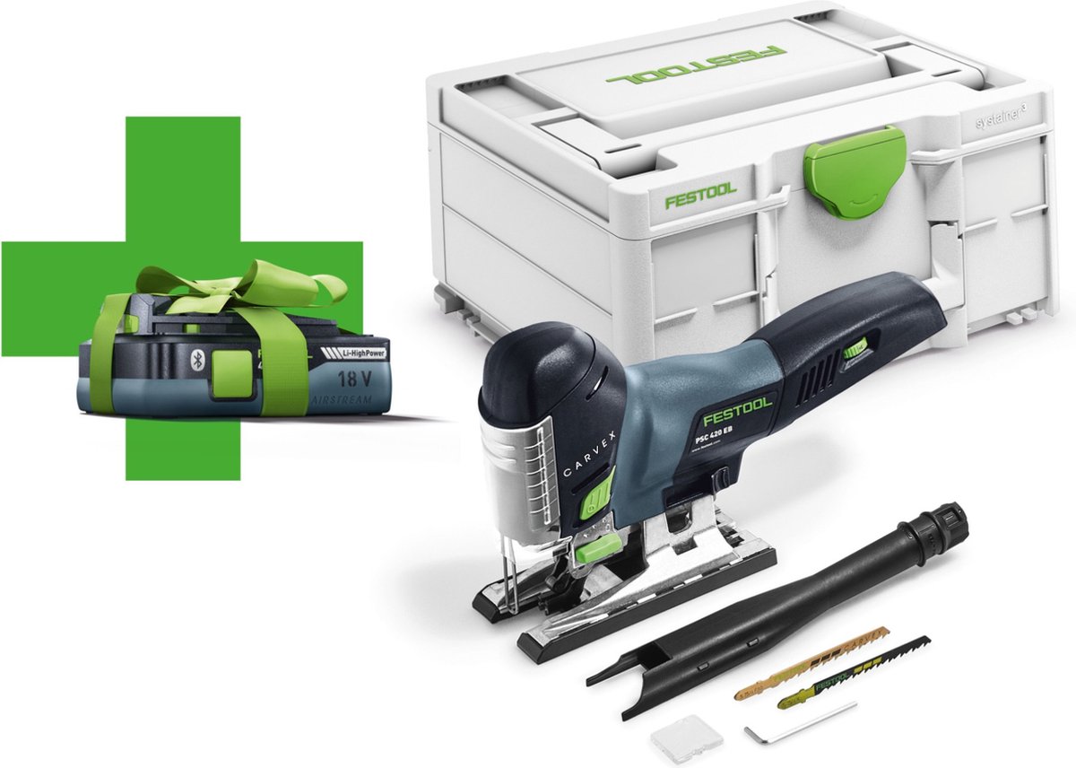 Festool PSC 420 EB-Basic 18V Li-Ion Decoupeerzaagmachine Set