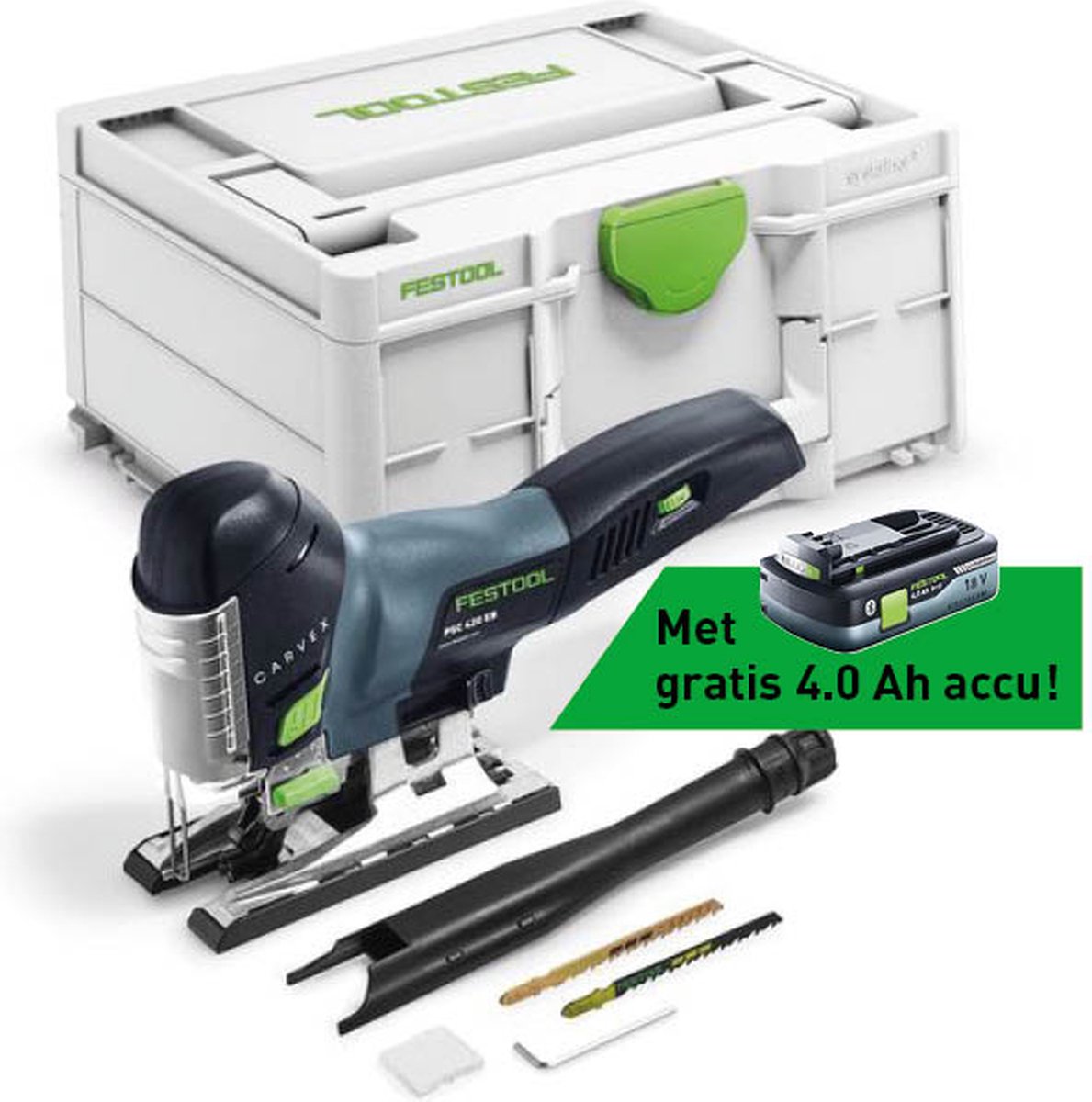 Festool PSC 420 EB-Basic 18V Li-Ion Decoupeerzaagmachine Set