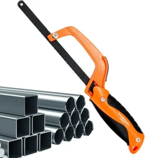 Handzaag metaal - draagbare beugelzaag - 33cm lengte