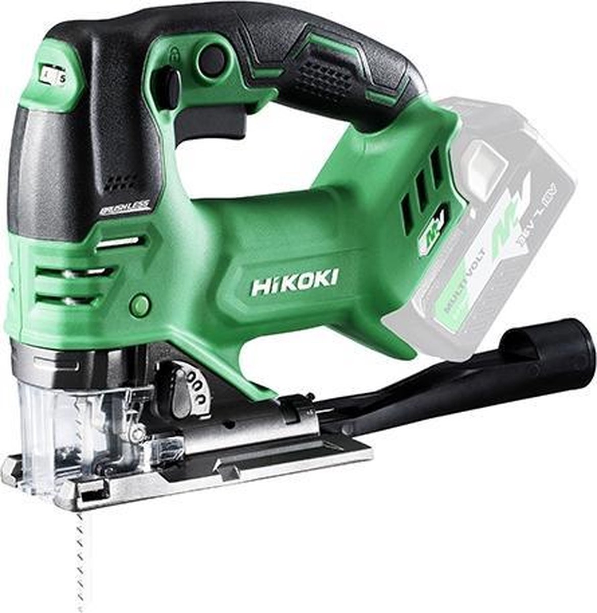 HiKOKI CJ36DAW2Z 36V Decoupeerzaag body D-greep