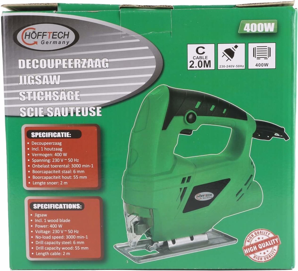 Höfftech Decoupeerzaag 400W