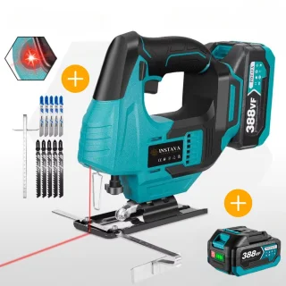 De Instava® Decoupeerzaag 1x Accu in één oogopslag