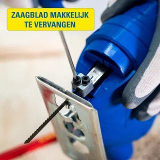 Kinzo Decoupeerzaag 230V 400W Blauw