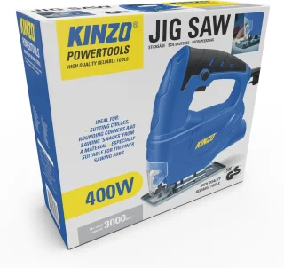 Kinzo Decoupeerzaag 230V 400W Blauw