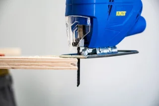 Kinzo Decoupeerzaag 230V 400W Blauw