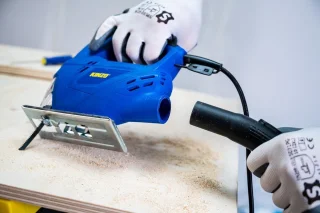 Kinzo Decoupeerzaag 230V 400W Blauw